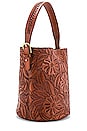 view 3 of 4 Lily Bucket Tote in Cognac