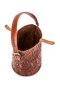 view 4 of 4 Lily Bucket Tote in Cognac