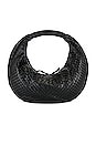 view 1 of 4 Hobo Woven Bag in Black