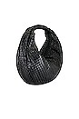 view 3 of 4 Hobo Woven Bag in Black
