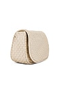 view 4 of 5 Delphine Saddle Bag in Ivory