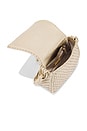 view 5 of 5 Delphine Saddle Bag in Ivory