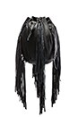 view 3 of 5 Vanna Fringe Bucket Bag in Black