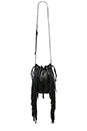 view 5 of 5 Vanna Fringe Bucket Bag in Black