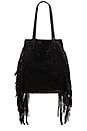 view 1 of 4 Hendrix Tote in Black Crackle