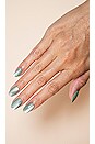 view 5 of 5 UNHAS POSTIÇAS SIGNATURE OVAL CHILL TIPS PRESS-ON NAILS in Sea Siren
