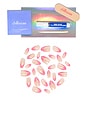 view 7 of 6 Chill Tips Press-Ons in Bougie Barre