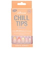 view 1 of 6 Chill Tips Press-Ons in Costa Sunset