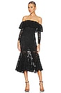 view 1 of 3 Alessia Midi Dress in Black