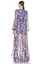 view 3 of 5 Liv Gown in Blue Multi Summer Floral