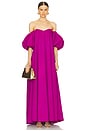 view 1 of 3 Palmer Off Shoulder Gown in Bougainvillea