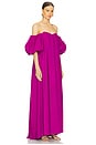 view 2 of 3 Palmer Off Shoulder Gown in Bougainvillea