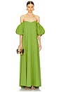 view 1 of 3 Palmer Off Shoulder Gown in Pistacho