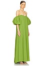 view 2 of 3 Palmer Off Shoulder Gown in Pistacho