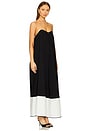 view 2 of 3 Giulia Dress in Black & Off White Combo