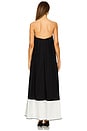 view 3 of 3 Giulia Dress in Black & Off White Combo
