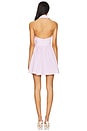 view 3 of 4 Aya Mini Dress in Mauve & Ivory Combo