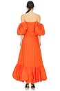 view 3 of 3 Lucia Midi Dress in Flame
