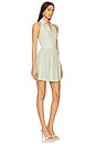 view 2 of 4 Aya Mini Dress in Spinach Gingham