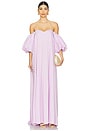 view 1 of 3 VESTIDO LARGO PALMER in Lavender