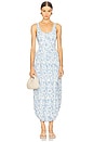 view 1 of 3 Malia Maxi Dress in Blue Toile