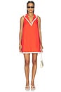 view 2 of 4 Lorena Mini Dress in Red & White