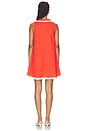 view 3 of 4 Lorena Mini Dress in Red & White