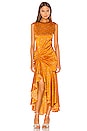 view 1 of 4 Lonnie Dress in Tangerine