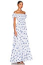 view 2 of 3 MAXIVESTIDO GIANNA in Blue Spot Floral