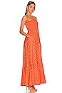 view 2 of 3 ROBE MAXI HAISLEY in Salmon & Orange Polka Dot