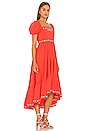 view 2 of 3 Hayden Dress in Red Multi Embroidery