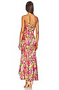 view 3 of 3 Holland Dress in Pink Summer Floral