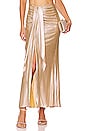 view 1 of 4 DORIAN スカート in Gold