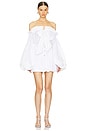 view 4 of 4 Reina Mini Skirt in White