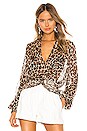 view 1 of 4 Bette Blouse in Leopard