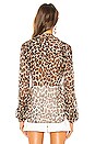 view 3 of 4 Bette Blouse in Leopard