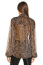 view 3 of 4 Bette Blouse in Bronze