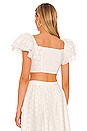 view 3 of 4 Estelle Top in White