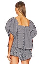 view 4 of 6 Reyna Top in Black Gingham