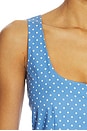 view 5 of 5 Haven Sleeveless Top in Periwinkle & White