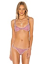 view 1 of 5 Mykela Bikini Top in Pink