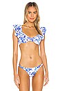 view 1 of 4 TOP BIKINI ANASTASIA in Blue