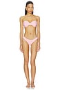 view 4 of 5 MAILLOT DE BAIN DORIT in Pink Gingham