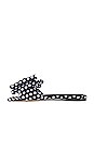 view 5 of 5 SANDALIA DIANA in Black & White Polka Dot