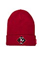 view 1 of 4 Go To Hell Beanie in Red