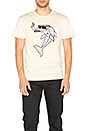 view 1 of 4 T-SHIRT SMOKING DOLPHIN in Cream