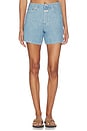 view 1 of 6 Janey Shorts in Light Blue