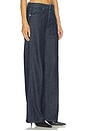 view 2 of 6 NIKKA 와이드 레그 in Dark Blue