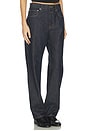 view 2 of 6 Jonta Relaxed Jeans in Dark Blue