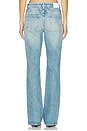 view 4 of 6 Jovanna Flared Jeans in Mid Blue